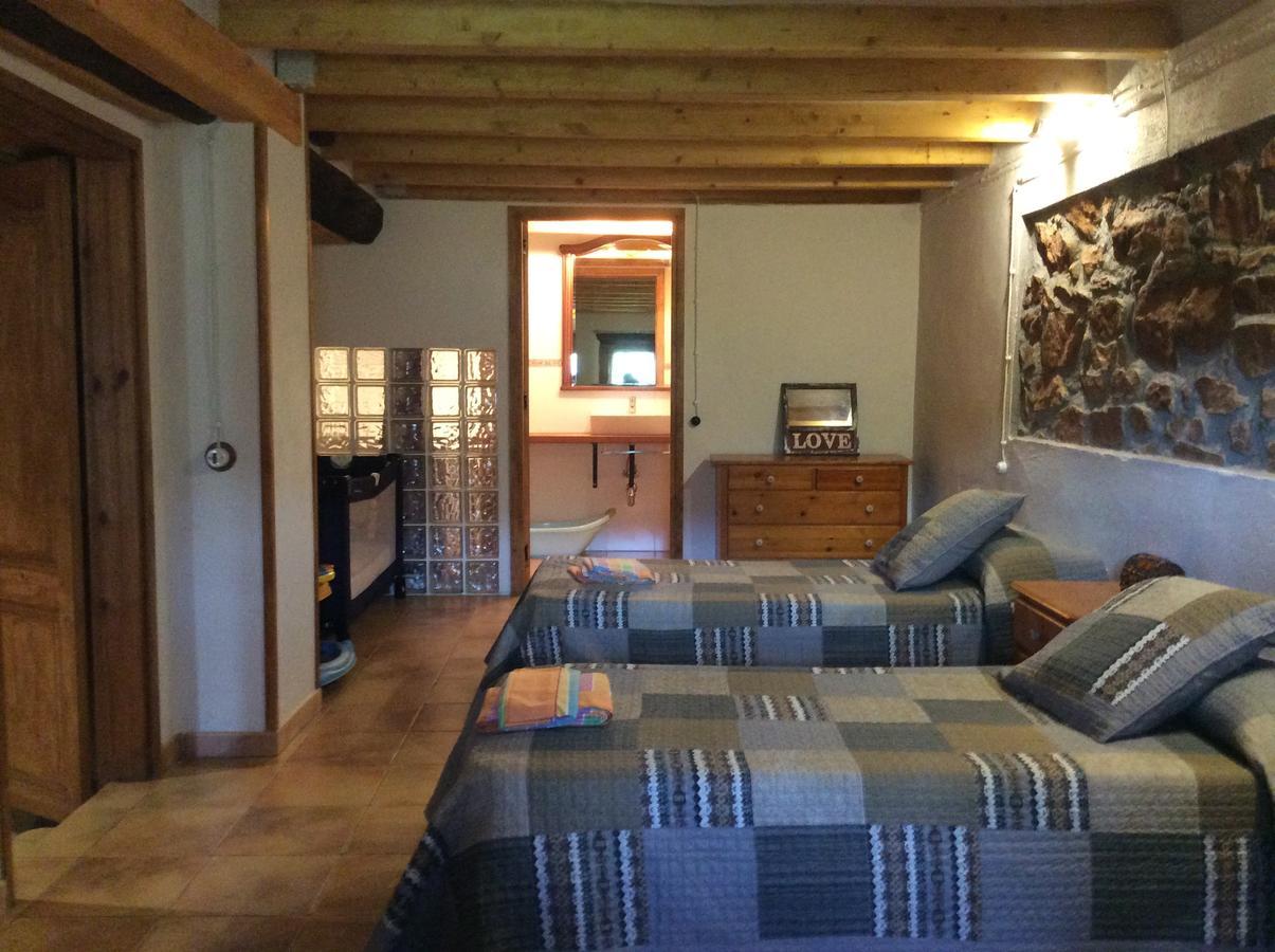 Casa Rural Con Piscina Y Vistas Al Valle - Cal Pallares Argestues Eksteriør bilde